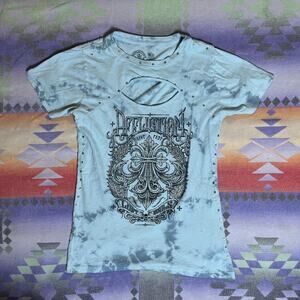 Affliction women's y2k shirt size large